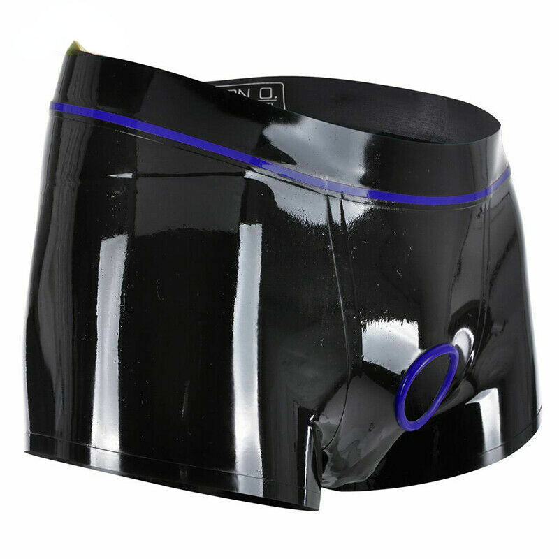 Boxer i latex sexiga för män