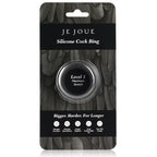 JE JOUE - MAXIMUM STRETCH SILICONE COCK RING - BLACK