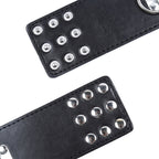 OHMAMA FETISH - WRIST RESTRAINTS SNAP FASTEN METAL