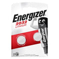 ENERGIZER - BATTERY LITHIUM BUTTON CR2032 3V 2 UNIT