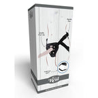 GET REAL - STRAP-ON DELUXE HARNESS BLACK