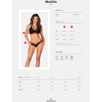 OBSESSIVE - MEDILLA SET TWO PIECES XS/S