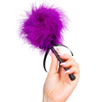 SECRETPLAY - PINK PURPLE MARABOU DUSTER