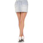 LEG AVENUE - MULTICOLOR CROCHET STOCKINGS