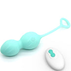 ARMONY - BLOSSOMS VAGINAL DUMBBELL VIBRATION REMOTE CONTROL 10 VIBRATIONS GREEN