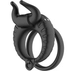 ARMONY - BULL'S PASION RING VIBRATOR 10 SPEEDS BLACK