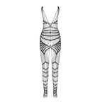 PASSION - BS 102 BODYSTOCKING WHITE ONE SIZE