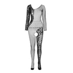 PASSION - BS 107 BODYSTOCKING WHITE ONE SIZE