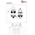 LIVCO CORSETTI FASHION - NIKRITA LC 90674 SUJETADOR + PANTIES NEGRO S