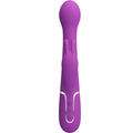 PRETTY LOVE - DEJON 3 IN 1 MULTIFUNCTION RABBIT VIBRATOR  PURPLE