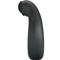 PRETTY LOVE - DAHLIA VIBRATING RING + CLITORIS STIMULATOR 12 VIBRATIONS BLACK