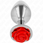 KINK - PLUG ANAL ROSE RED SIZE S