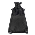 SUBBLIME - 955472 HALTER NECK DRESS WITH TRANSPARENCIES BLACK S/M