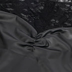 SUBBLIME - 955601 LONG SLEEVED DRESS WITH BLACK LACE L/XL