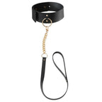 BIJOUX INDISCRETS MAZE - BLACK NECKLACE WITH STRAP