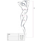 PASSION - WOMAN BS036 RED BODYSTOCKING ONE SIZE