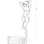 PASSION - WOMAN BS031 BODYSTOCKING BLACK ONE SIZE